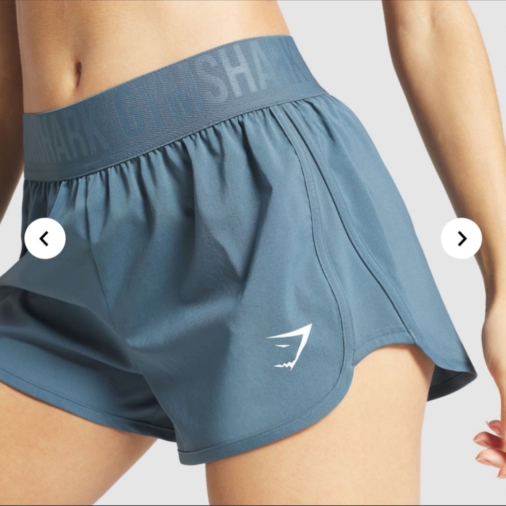 Gymshark Loose Fit Training Shorts - Teal, Size Small